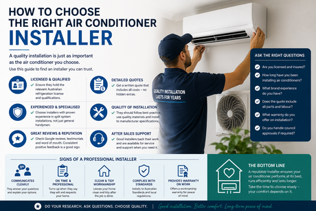 Choosing the right Installer