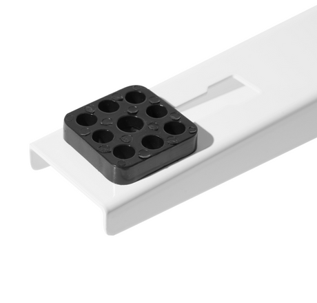 wall bracket showing feet mount on white background