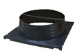 airconditioning neck adapter on white background