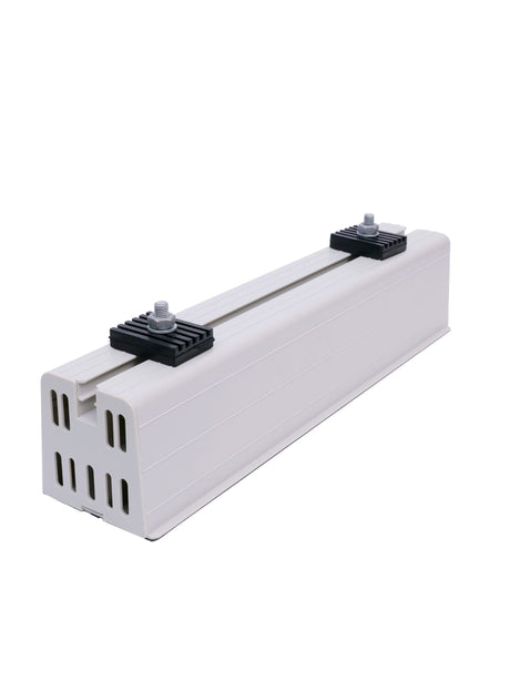 Mount PVC stand on white background