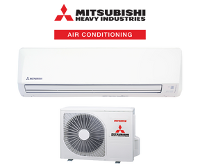 Mitsubishi Heavy Industries air conditioning unit on a white background