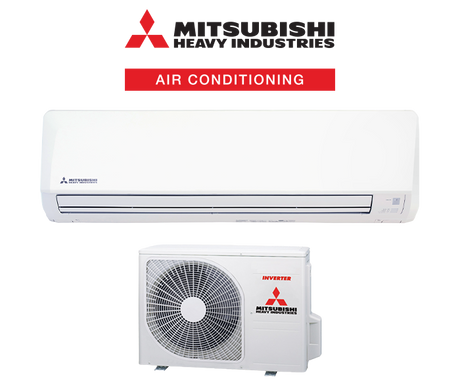 Mitsubishi Heavy Industries air conditioning unit on a white background