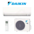 Daikin air conditioning system with indoor and outdoor units on a white background