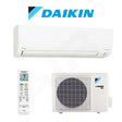 Daikin air conditioning unit with remote control on a white background