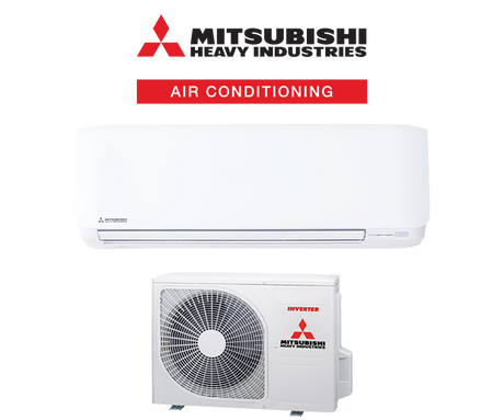 Mitsubishi Heavy Industries air conditioning unit on a white background