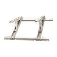 Metal bracket on a white background