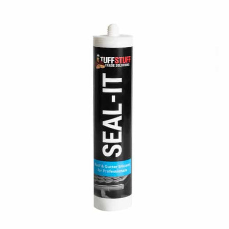 Tuff Stuff Seal-It sealant cartridge on a white background