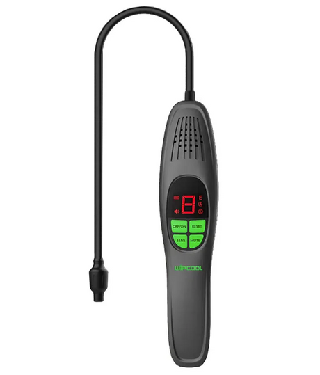 Wipcool leak detector on white background