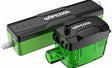 Green and black Wipcool device on a white background