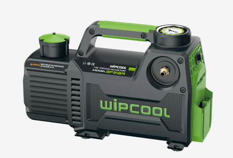 Wipool vac pump on a white background