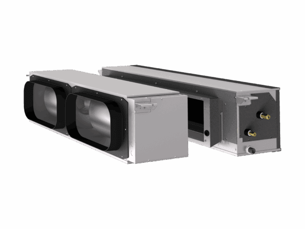 Mitsubishi electric indoor unit on background