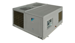 Air conditioning unit on a white background